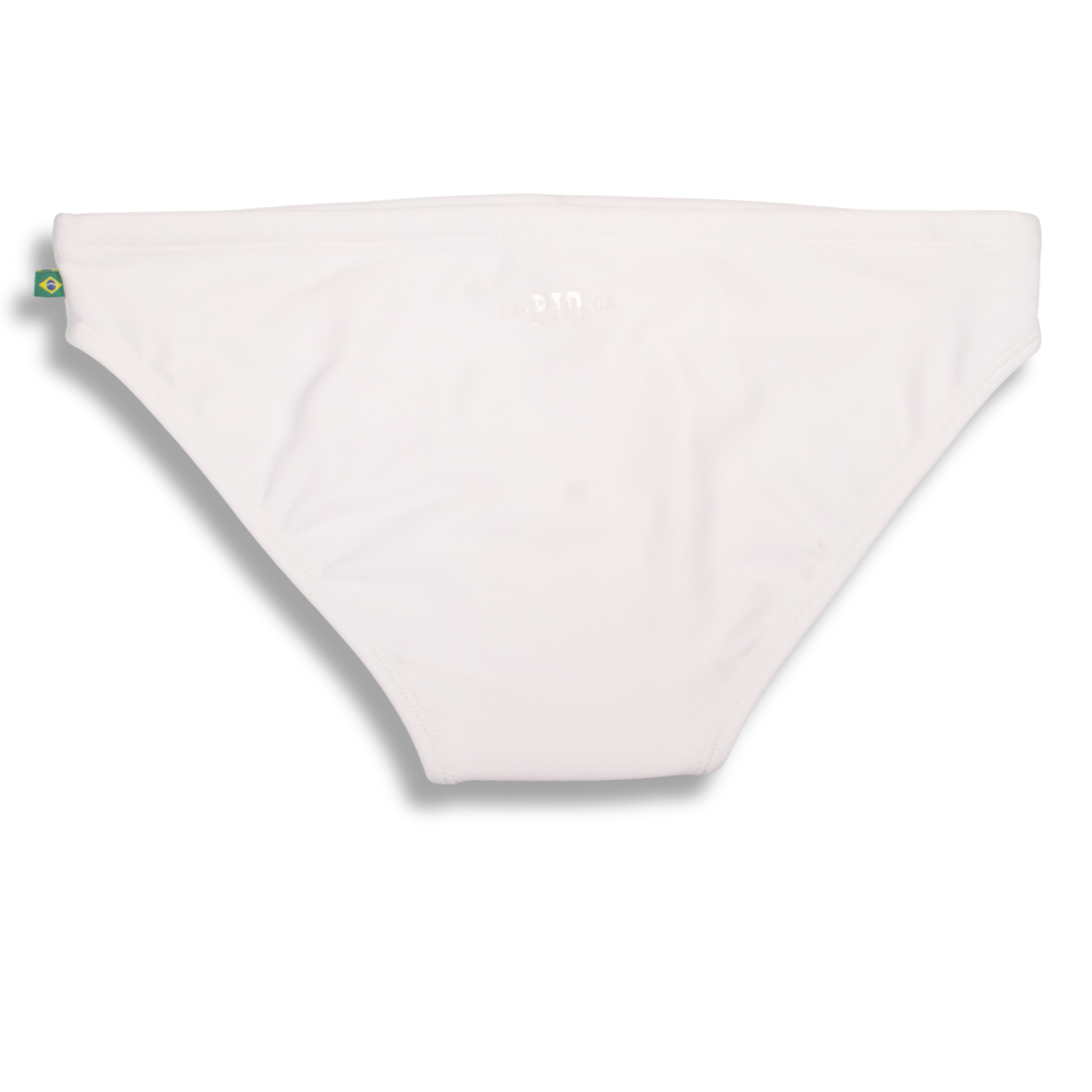 CA-RIO-CA Branco / White  Men's Swimming Sunga - Beachwear for Men