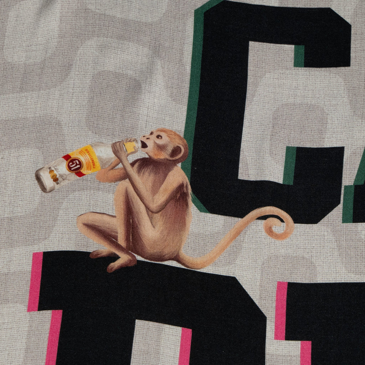 CA-RIO-CA Loco Monkey Canga de Praia- Brazilian Beach Towel (Sarong / Pareo)