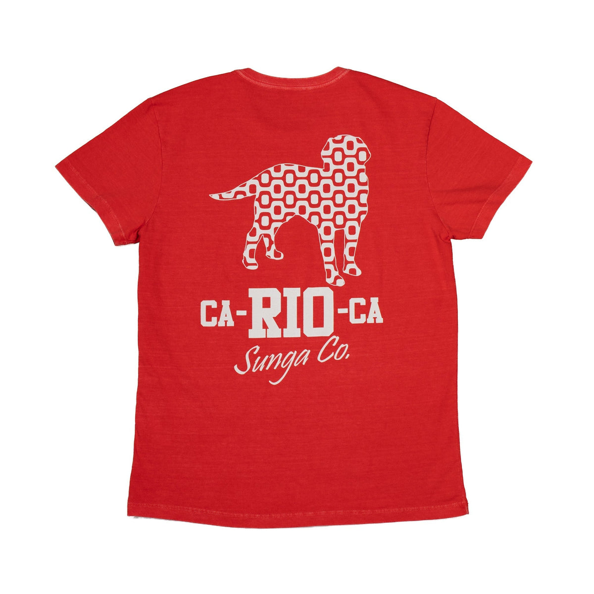 CA-RIO-CA Logotipo Red Tees - Men's T-Shirt