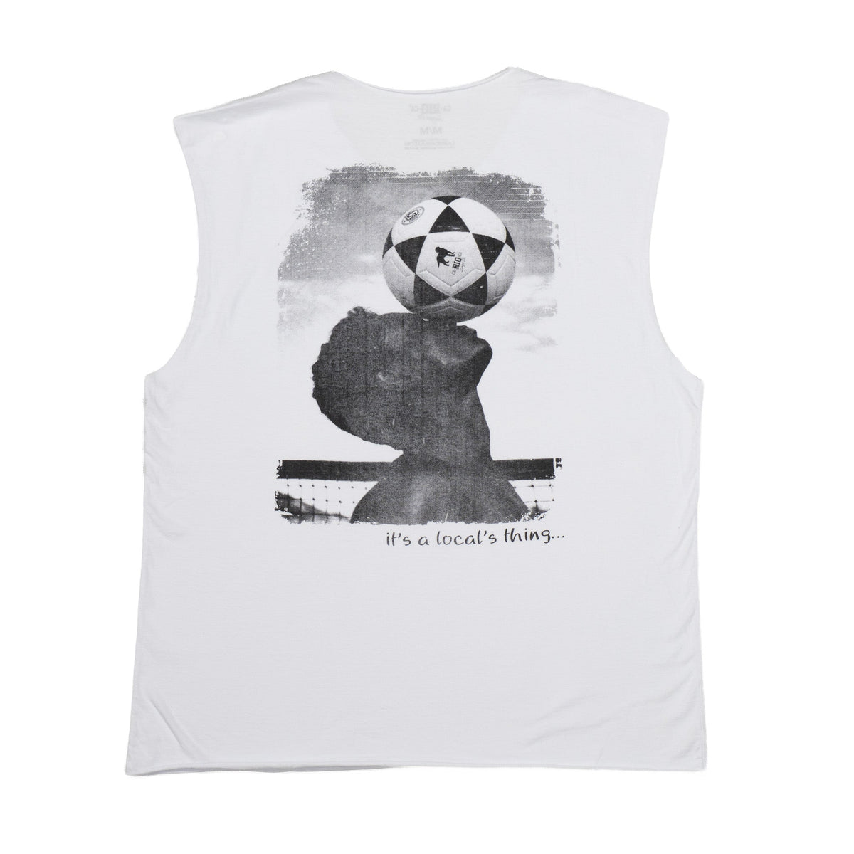 CA-RIO-CA made in rio (flip) - Men's Cotton Sleeveless T-Shirt