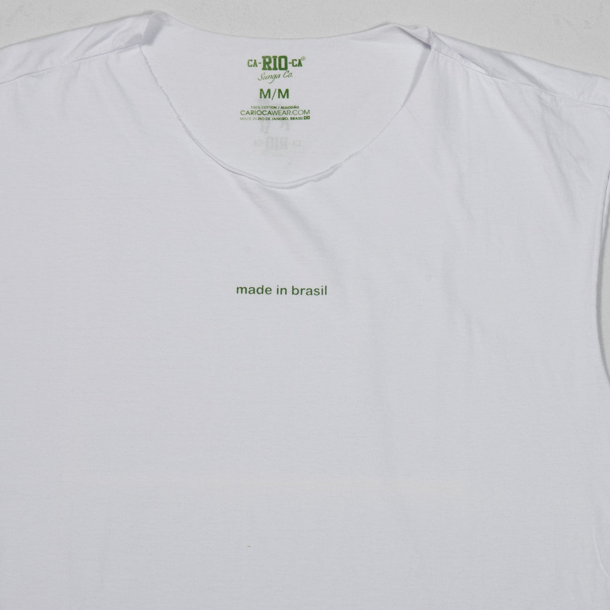 CA-RIO-CA made in brasil  - Men's Cotton Sleeveless T-Shirt