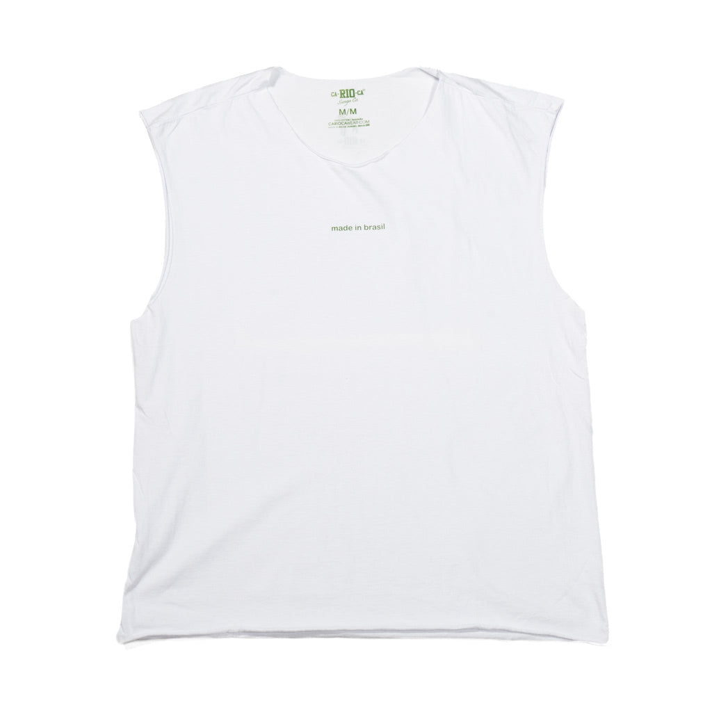 CA-RIO-CA made in brasil  - Men's Cotton Sleeveless T-Shirt