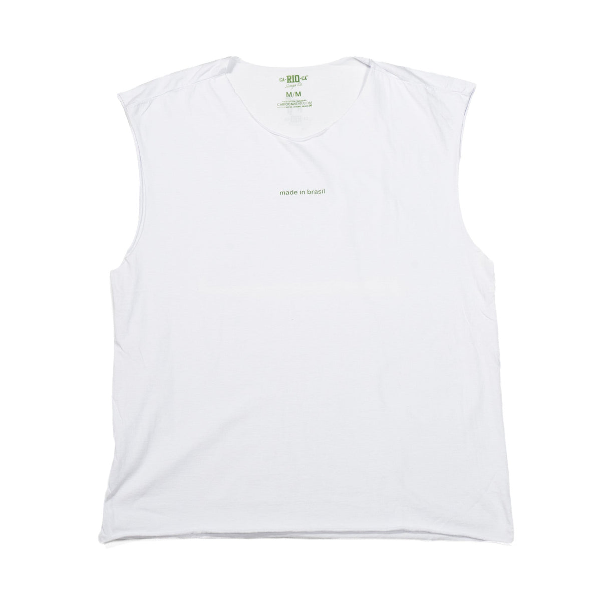 CA-RIO-CA made in brasil  - Men's Cotton Sleeveless T-Shirt