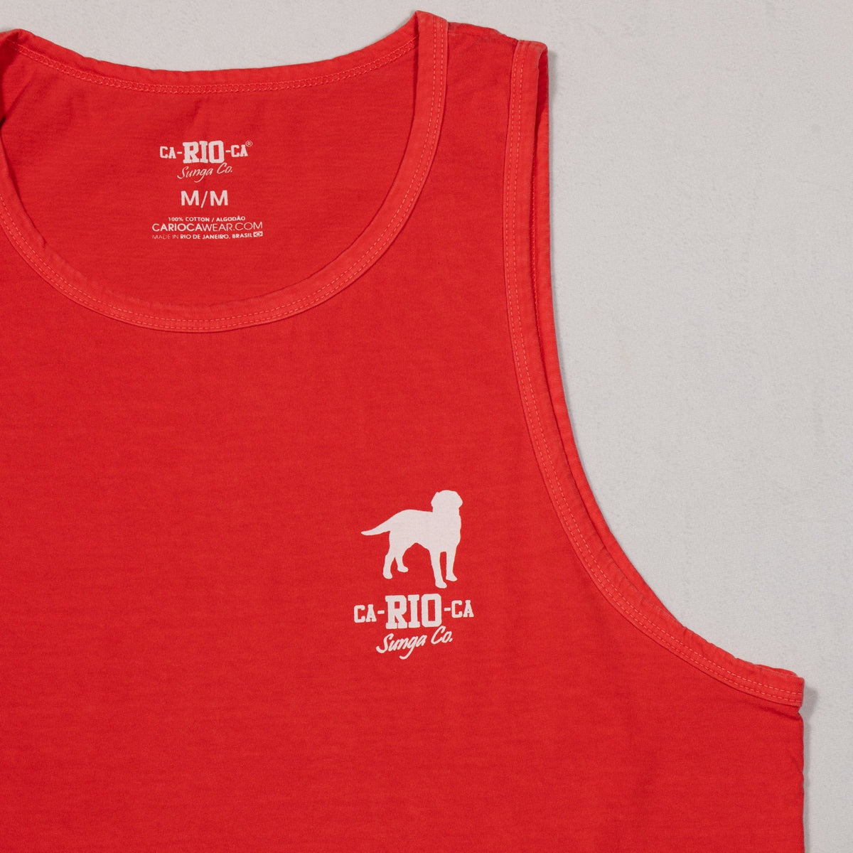 CA-RIO-CA LOGOTIPO RED Tank  - Men's tank top
