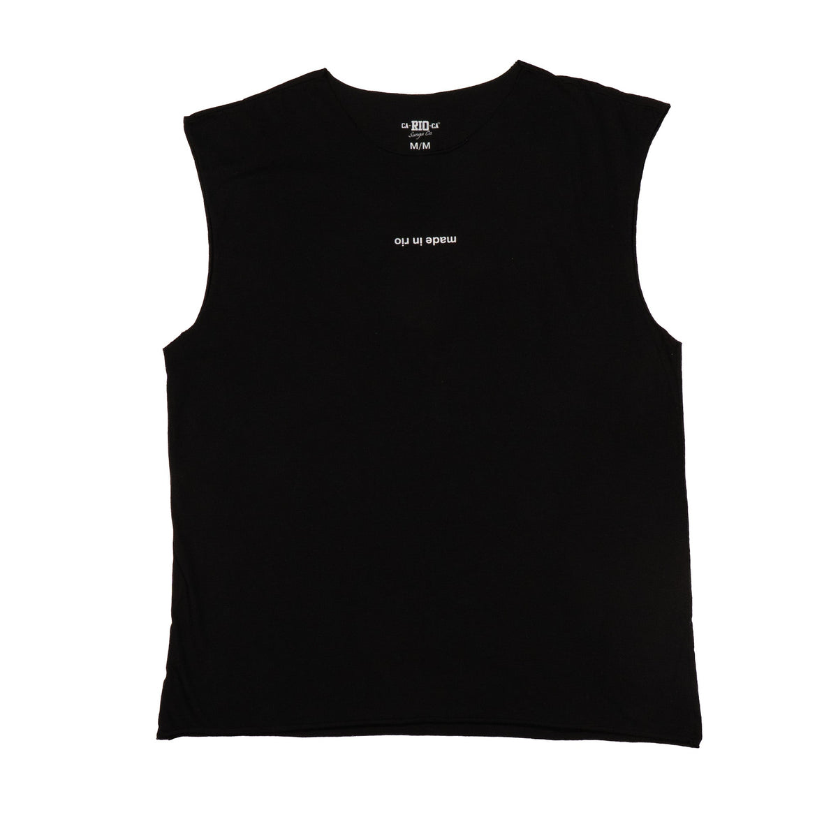 CA-RIO-CA made in rio (flip) - Men's Cotton Sleeveless T-Shirt