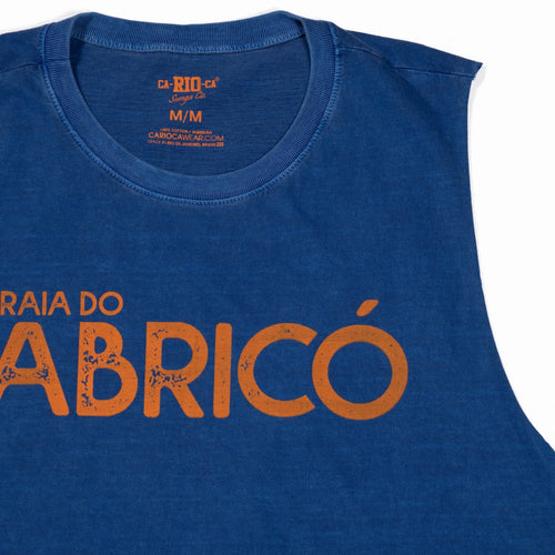 CA-RIO-CA PRAIA DO ABRICO "リオの有名なヌードビーチ" - メンズ ノースリーブTシャツ
