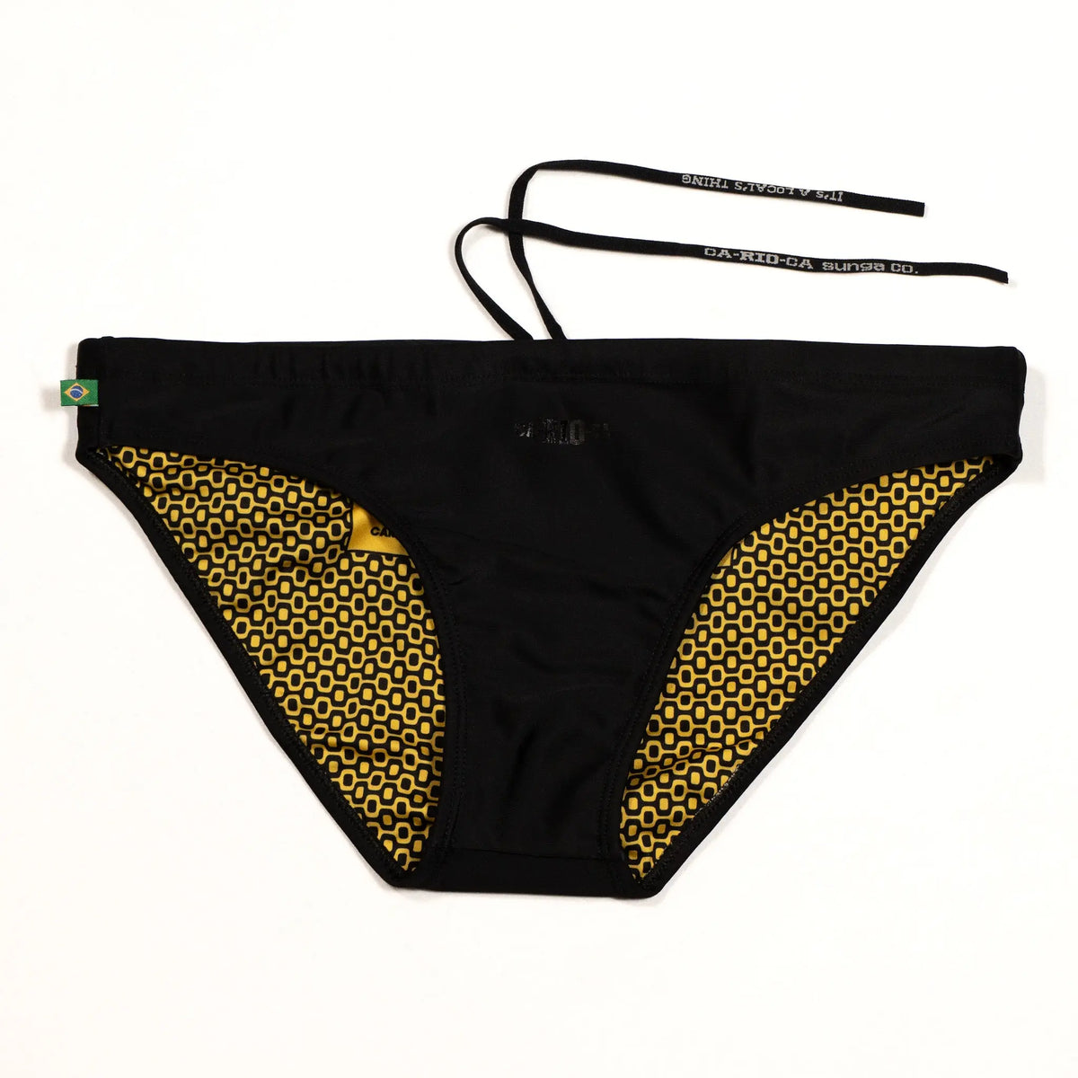 CA-RIO-CA Men's Bikini Cut Solids Colors Sunga - Male Bathing Suit - Final Few