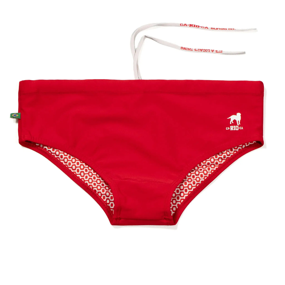 CA-RIO-CA Men's Low Rise Solids Cut Sunga - Male Bathing Suit - Final Few