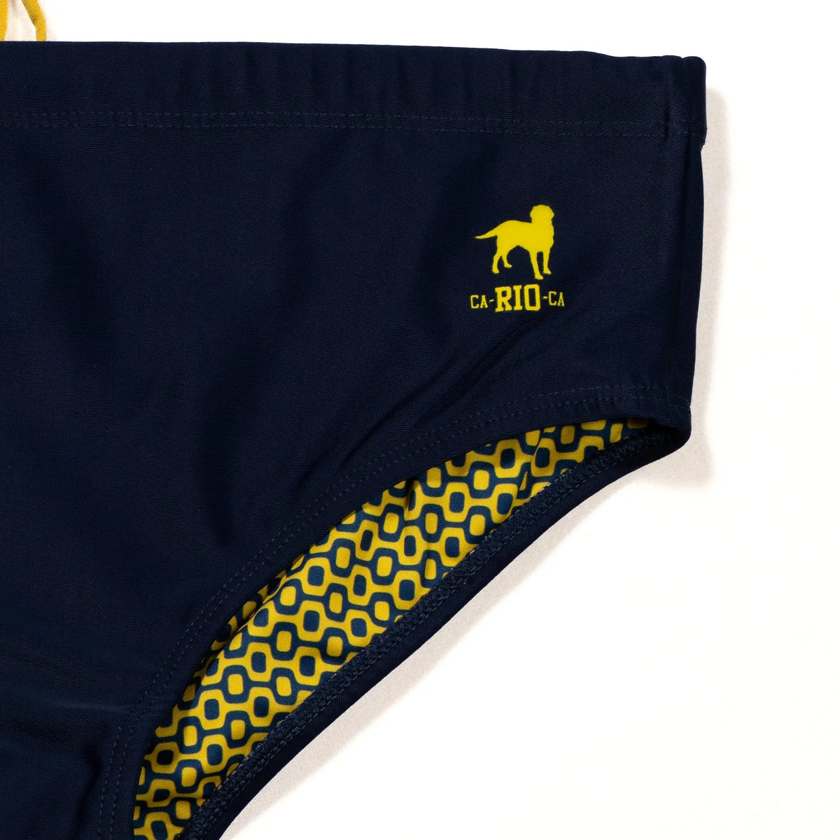 CA-RIO-CA Men's Low Rise Solids Cut Sunga - Male Bathing Suit - Final Few