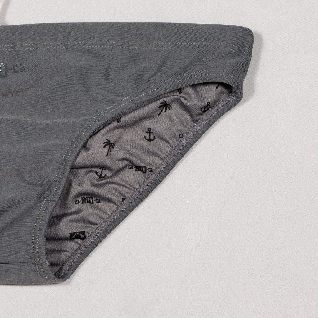 CA-RIO-CA Bikini Cut Solids Colors Sunga - Male Bathing Suit