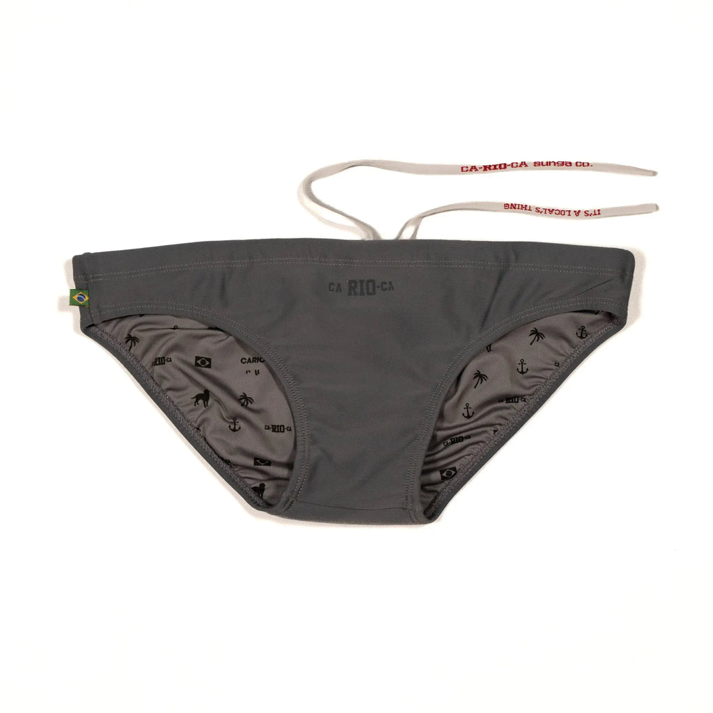CA-RIO-CA Men's Bikini Cut Solids Colors Sunga - Male Bathing Suit - Final Few