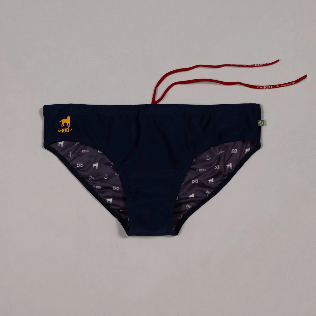 CA-RIO-CA Men's Brief Cut Solids Sunga - Male Bathing Suit - Final Few
