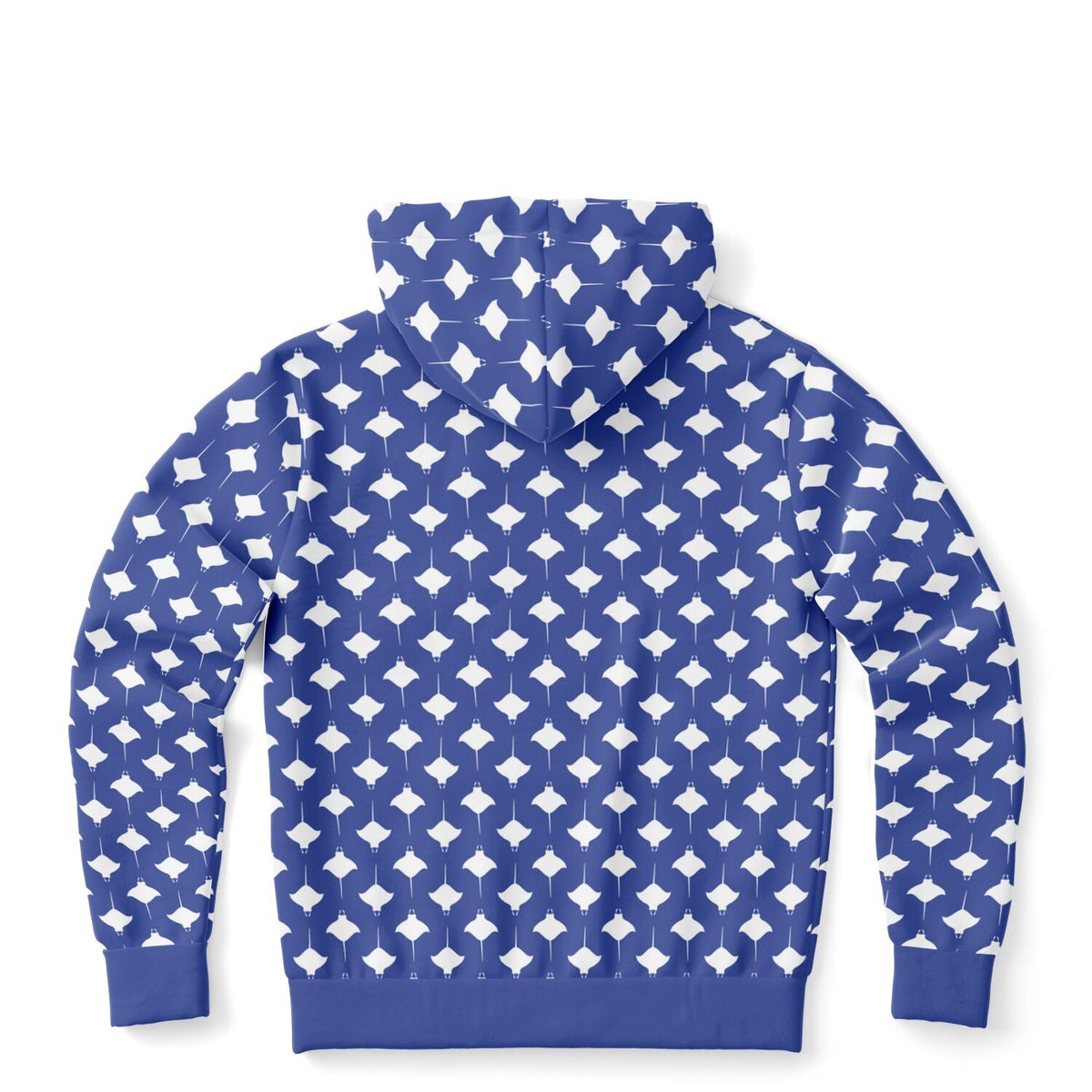 Maris Equi Men's manta Ray Zip-Up Cotton Blend Hoodie
