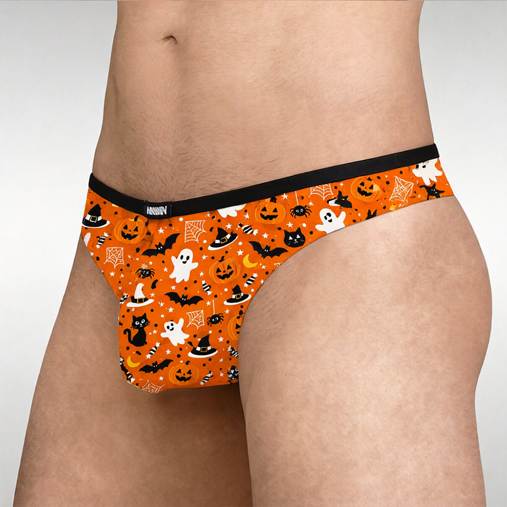 MetroMaleWear (M2W) Men's Continente Thong Halloween 2342-65