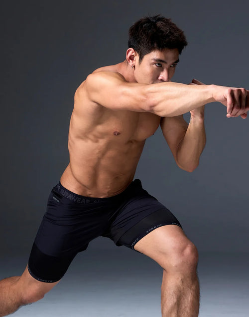 SUPAWEAR メンズ SPR フレックスショーツ - ブラック