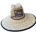 CA-RIO-CA California Patch Lifeguard Straw Hat