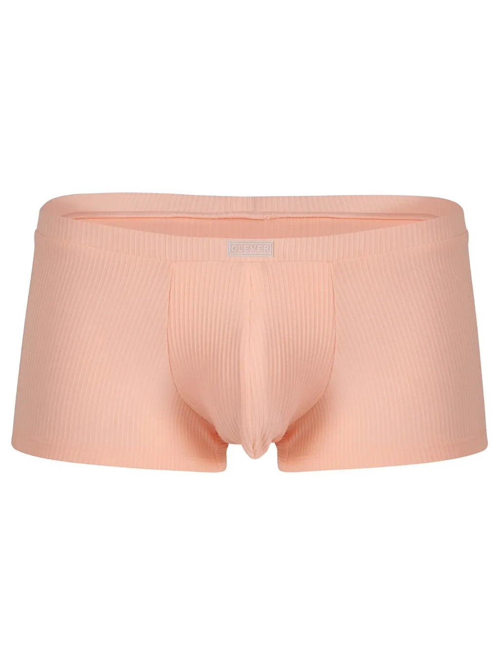 Front view of Clever 26014 Apolo trunks in orange.