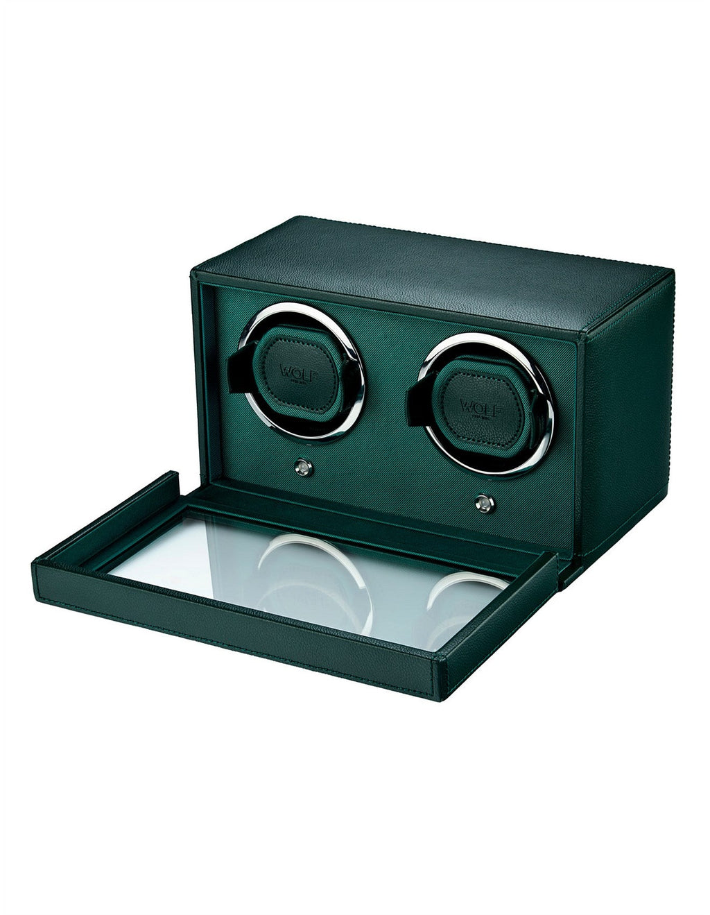 Wolf Double Cub Winder with Cover Green