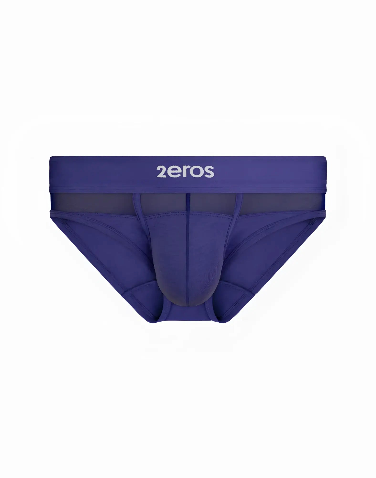 Deep purple 2eros men’s briefs with supportive contoured design and reinforced waistband from 2eros morpheus 3-pack