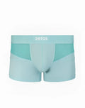Light blue 2eros aktiv hermes trunk underwear with ribbed waistband and mesh side panels for men