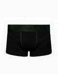 Black 2EROS AKTIV Pegasus trunk underwear with perforated mesh design and elastic waistband with subtle branding