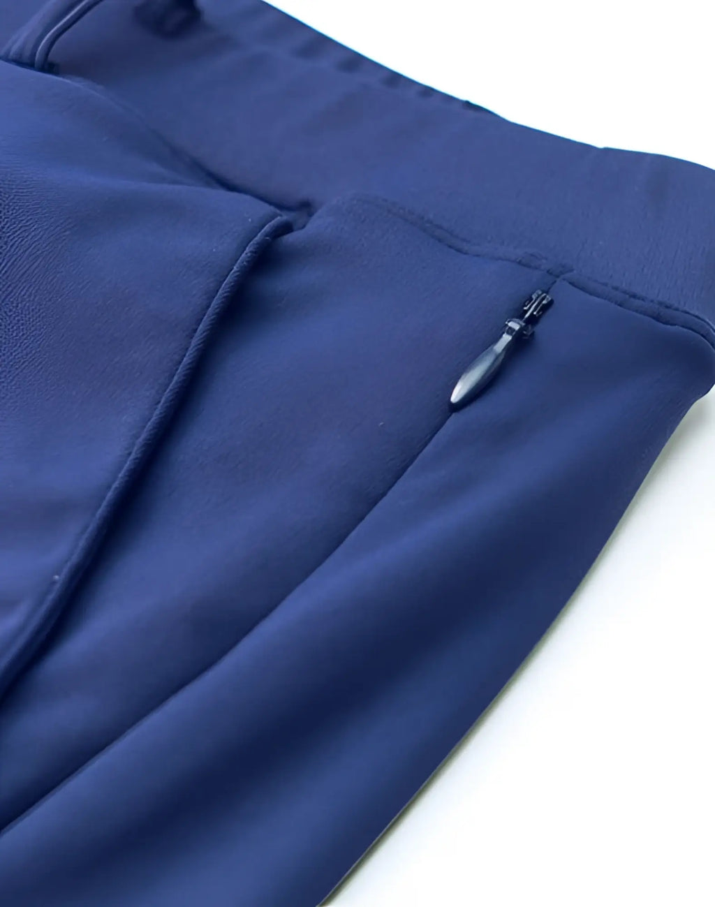 2EROS Bondi Shorts Series 3 navy woven fabric shorts with sleek modern design and subtle zipper detail