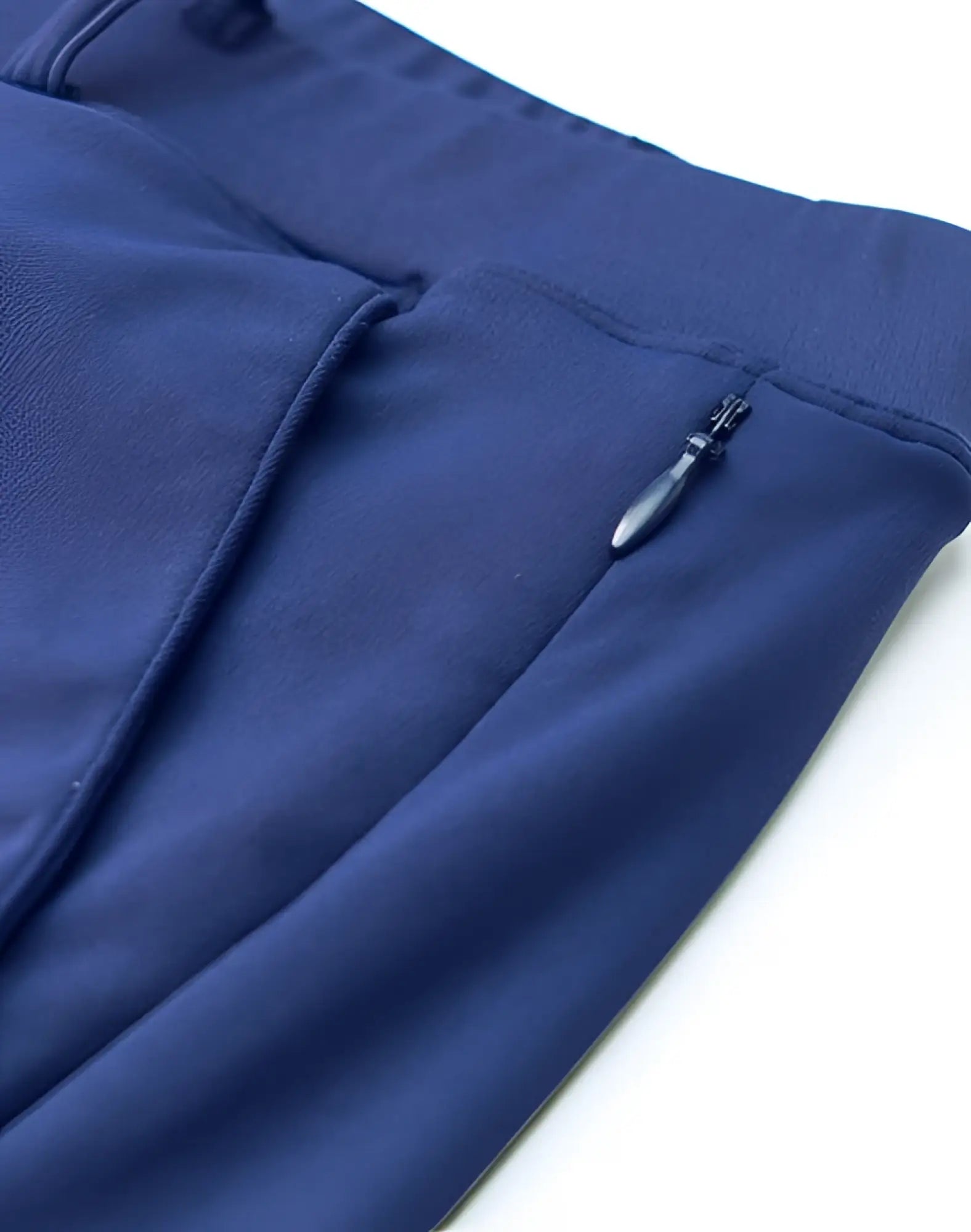 2EROS Bondi Shorts Series 3 navy woven fabric shorts with sleek modern design and subtle zipper detail