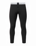 Black 2eros lp10 core lounge pants with white lifestyle waistband and small black tag in charcoal fabric