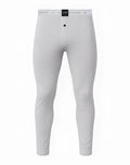 2eros lp10 core lounge pants ivory slim-fit white tights with branded waistband and single button closure