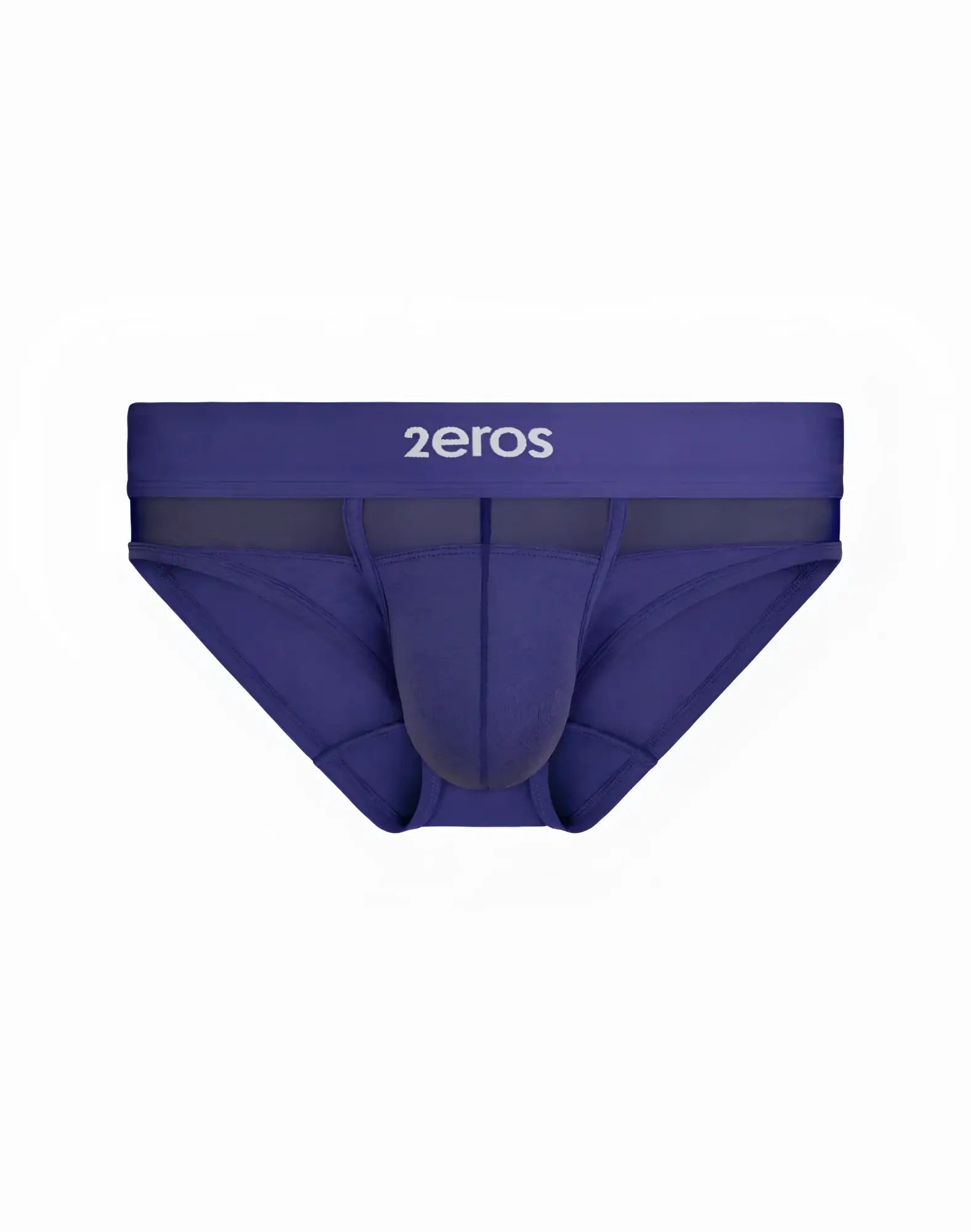 Deep purple 2eros morpheus brief underwear with supportive contoured design and reinforced waistband for men