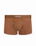 Brown 2eros men’s briefs with a supportive pouch and elastic waistband from the morpheus trunk underwear collection