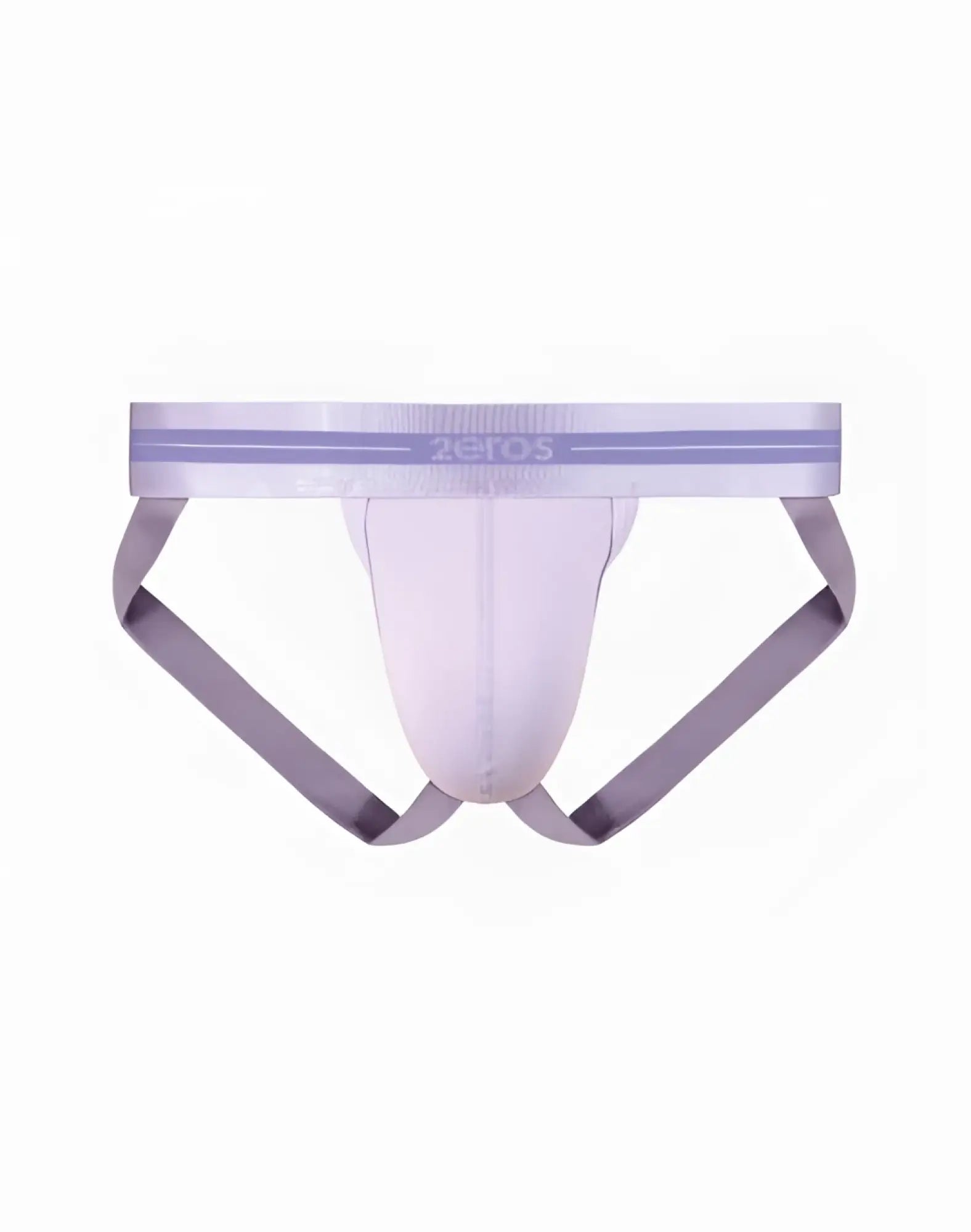 Aeros u90 athena jockstraps underwear in pastel lilac lavender and gray with supportive contoured athletic design