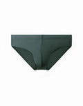 Dark green 2eros V10 core swimwear men’s swim trunks with sleek minimalist design and subtle stitching details