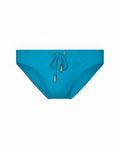 2EROS V20 core swimwear breeze green vibrant turquoise swim trunks with sleek design and gold-toned drawstring hardware