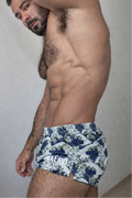 JJ Malibu Men's Stretch-It 2" Athletic Short Shorts - Waves
