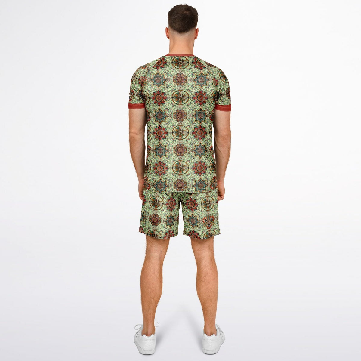 Maris Equi Mosaic Print Shorts and Top Set For Men