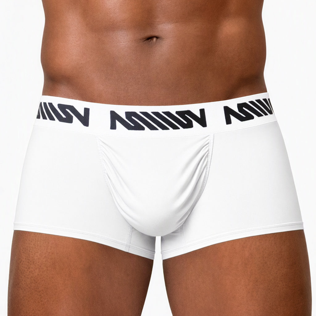 MetroMaleWear (M2W) Men's Gavio Trunk White 3113-52