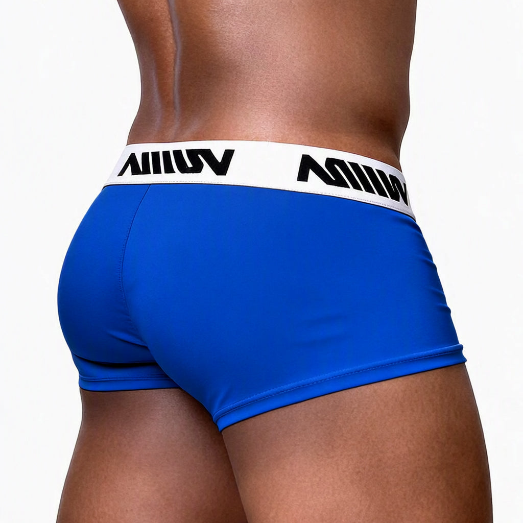 MetroMaleWear (M2W) Men's Gavio Trunk Royal Blue 3113-55