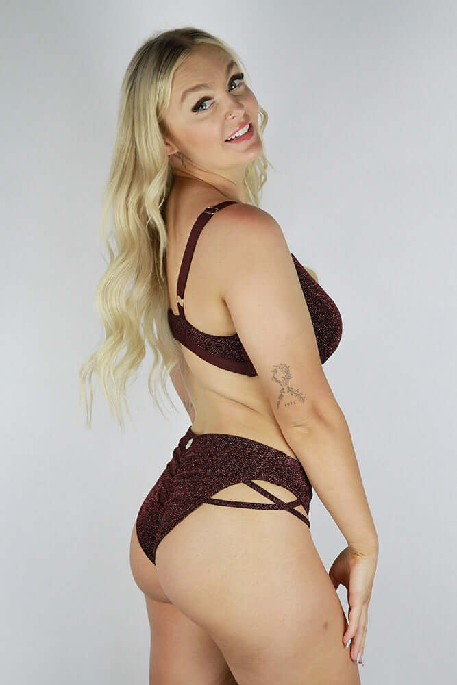 Glitteratti Booty Short Pink