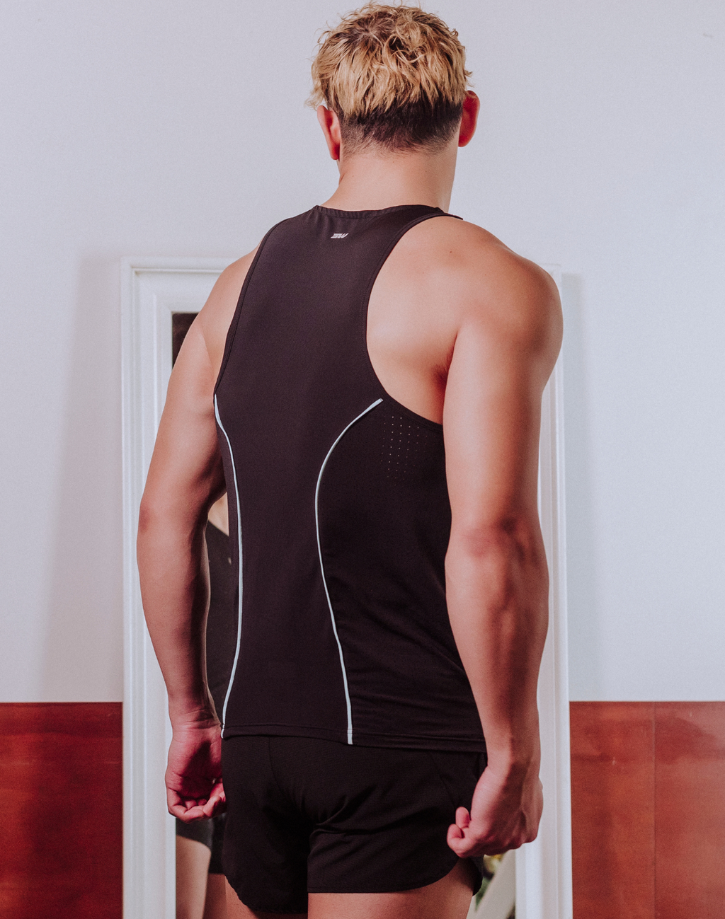 SUPAWEAR Speed Singlet - Black