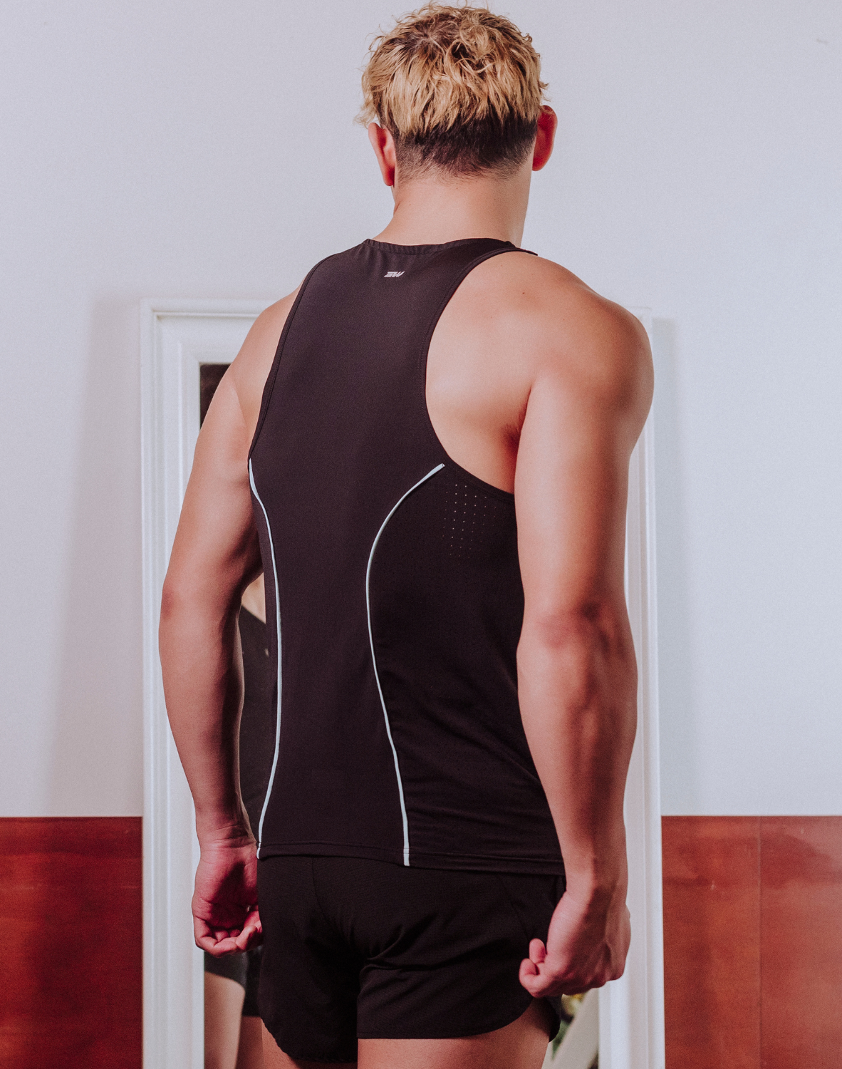 SUPAWEAR Speed Singlet - Black