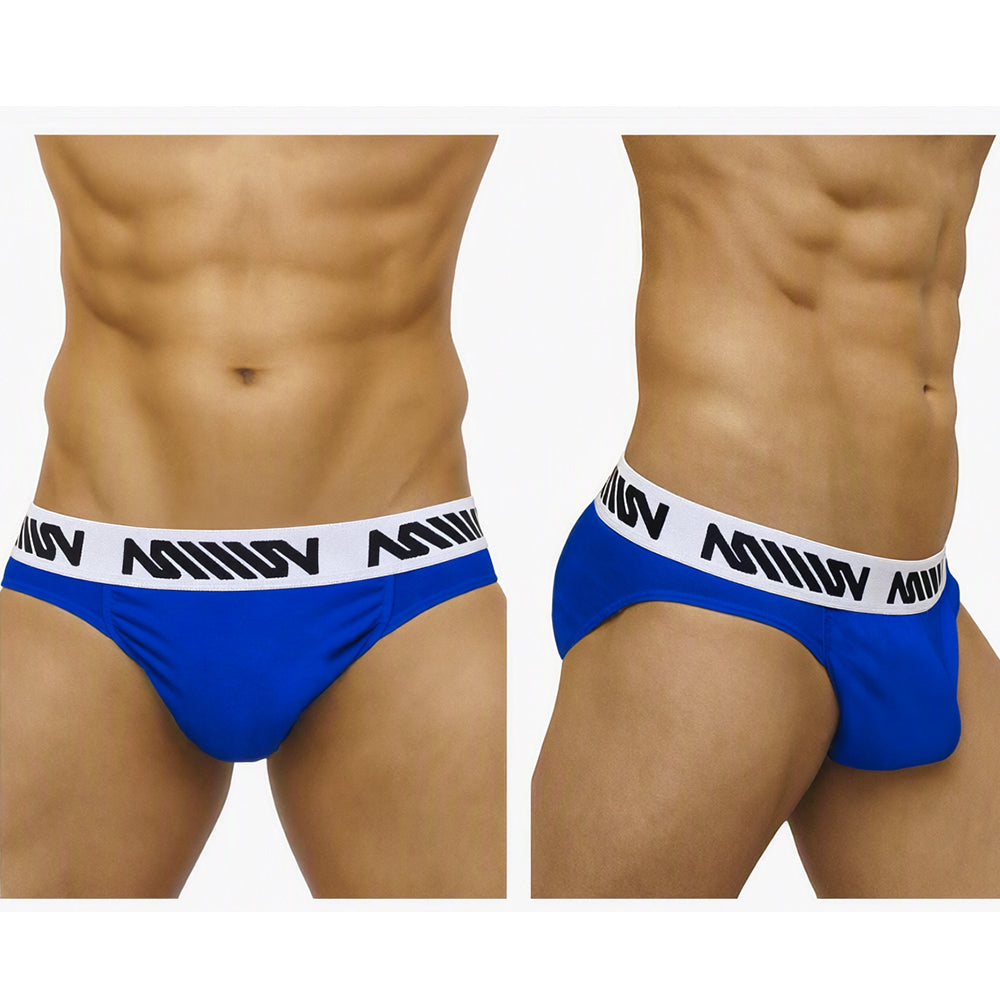 MetroMaleWear (M2W) Men's Bosillo Brief Royal Blue 3506-18