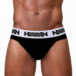 MetroMaleWear (M2W) Men's Gavio Brief Black 3506-51