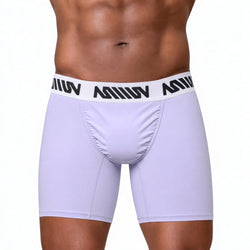 MetroMaleWear (M2W) Men's Gavio Boxer Brief Lavender 3515-50