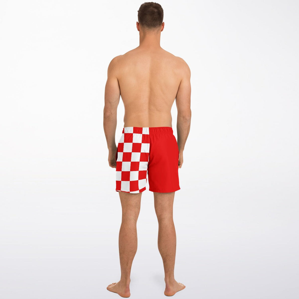 Maris Equi Signals Nautical Inspired Men's Swim Shorts - DANGER
