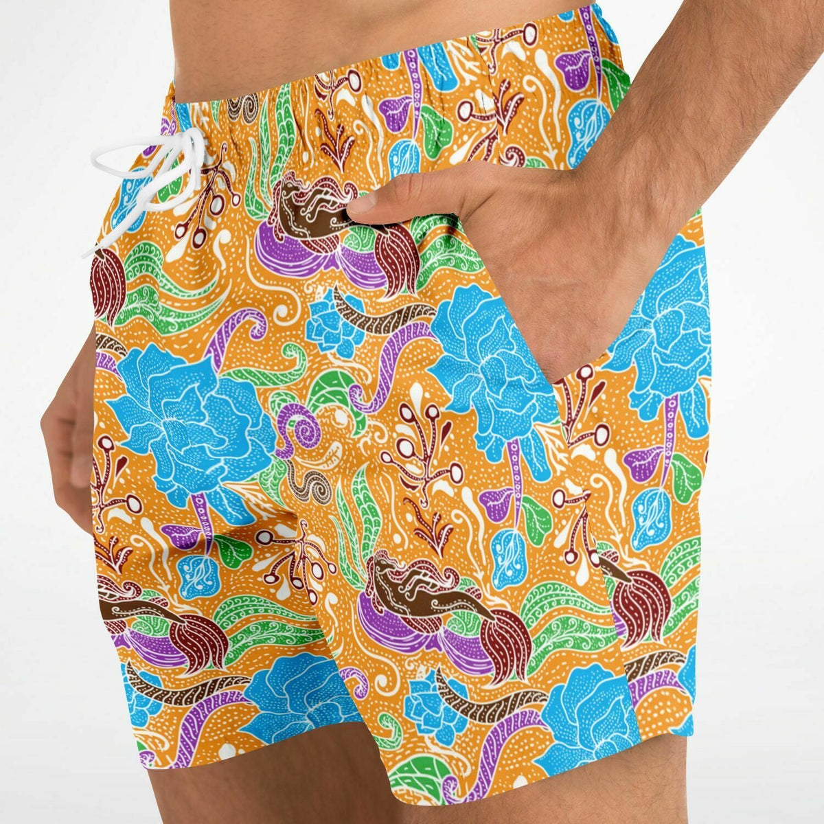 Maris Equi Batik Men's Swim Shorts