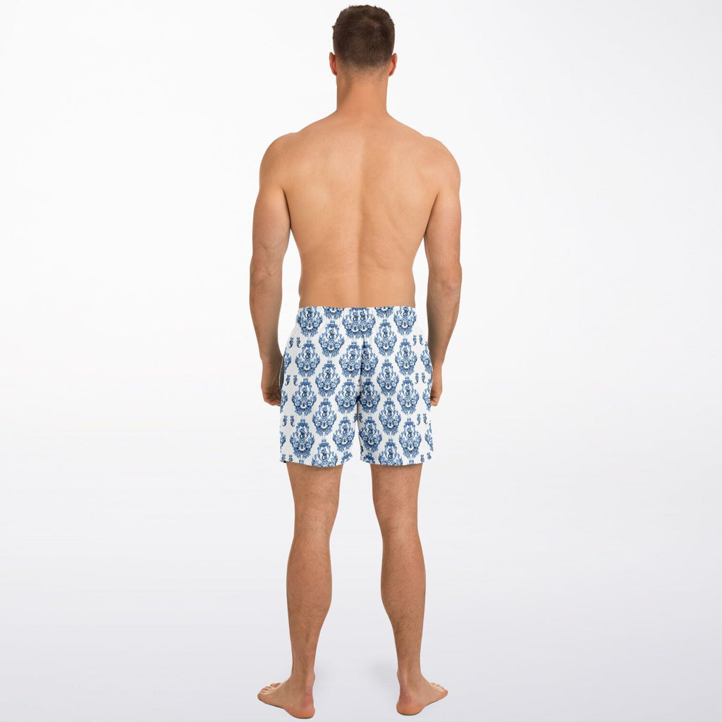 Maris Equi Blue Baroque Men's Swim Shorts