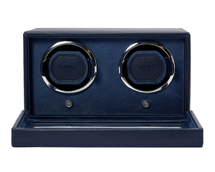 Wolf Double Cub Winder with Cover Navy