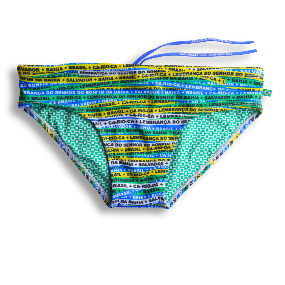 CA-RIO-CA Bonfim Sunga in Brief & Classic cut - Men's Designer Swimwear