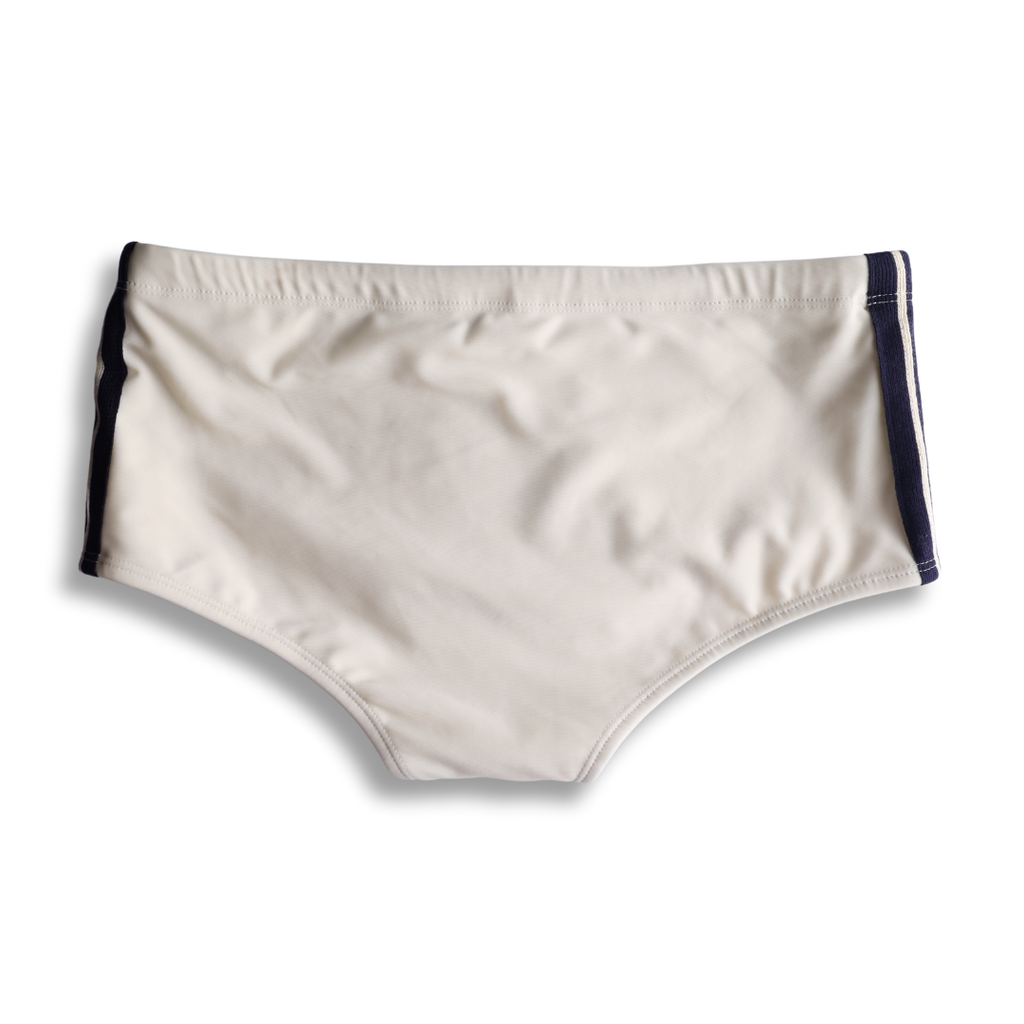 CA-RIO-CA Creme Sunga - Designer Swim Shorts